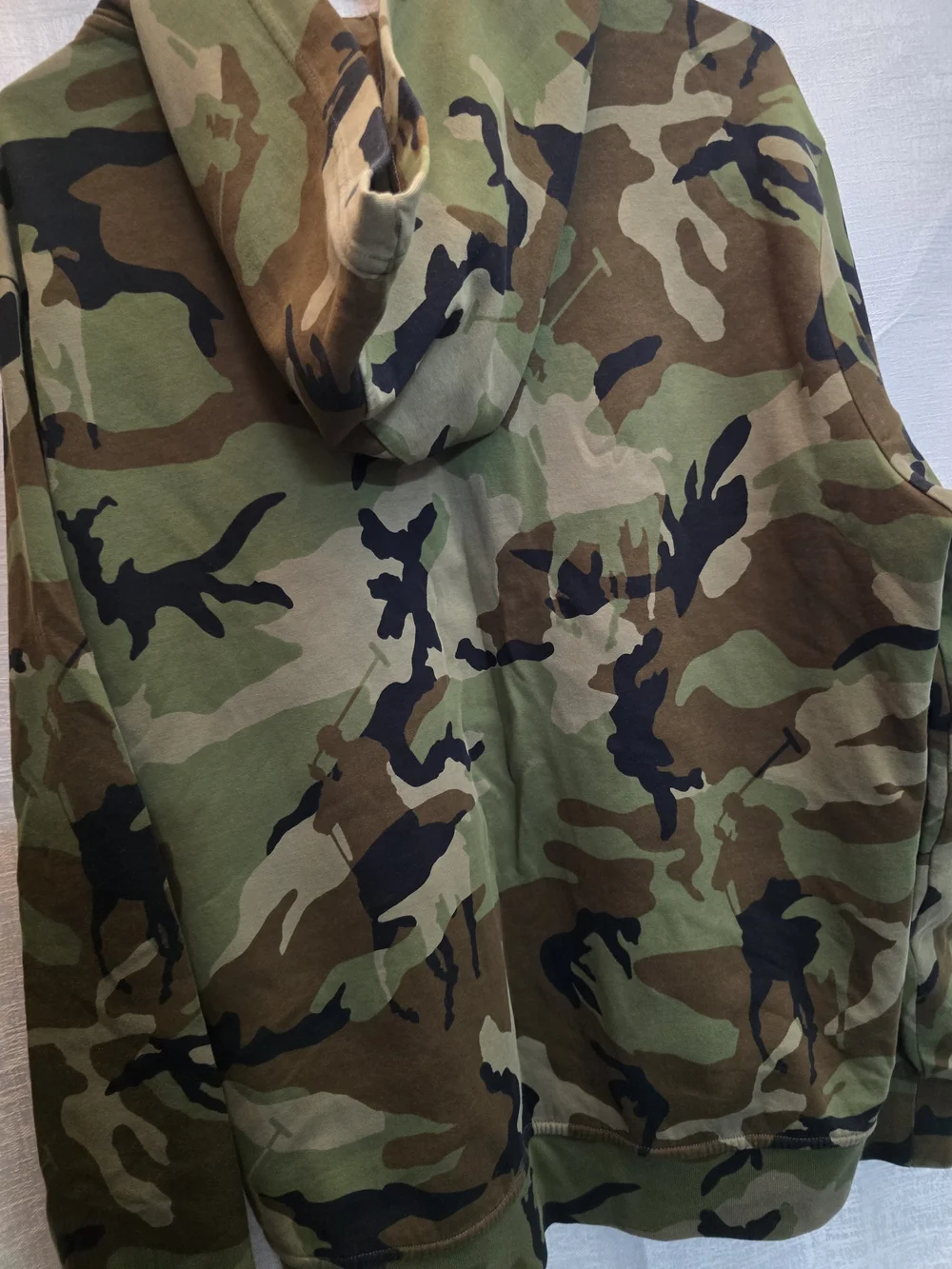 Polo by Ralph Lauren Green Camo Zip Hoodie